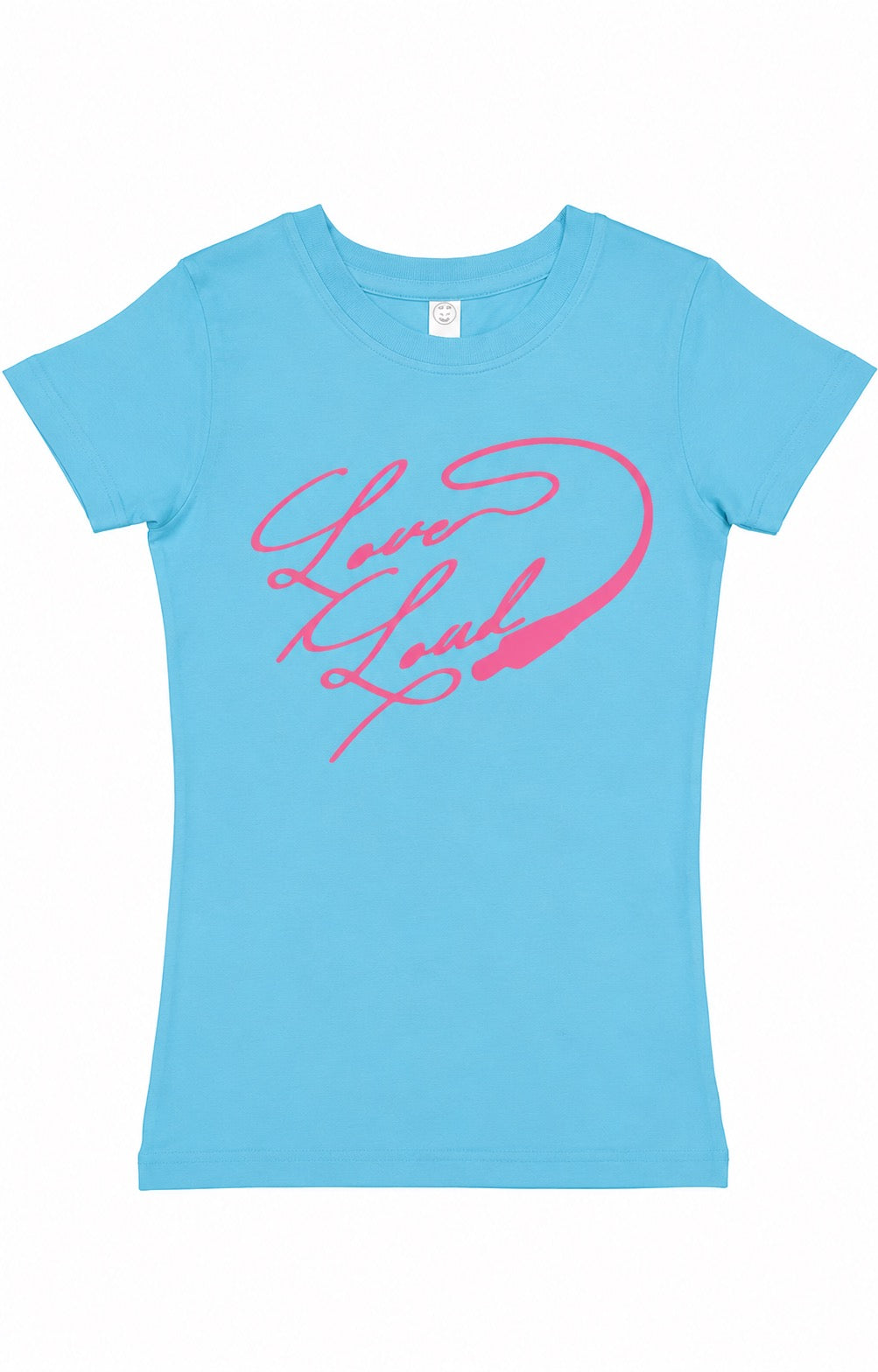 Aqua Love Loud Tee